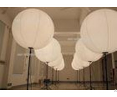 Moon Balloon Inflatable Tripod Led Lights For Wedding Reception Custom Logo Printed