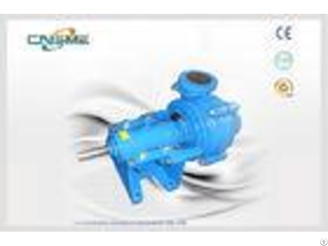 R55 Centrifugal Slurry Pump For Tailings Corrosion Resistant With 5 Open Vanes