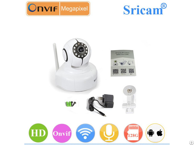 Sricam Sp011 P2p 720p Onvif Sd Card Indoor Ip Camera