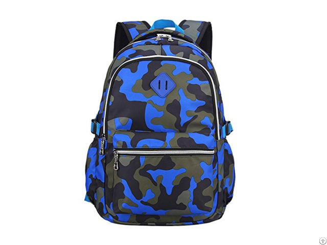 Daypack Travel Outdoor Camouflage Backpack For Boys And Girls