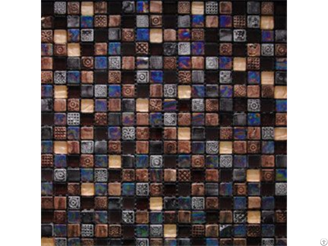 Factory Price Unique Glass Mosaic For Home Decoration