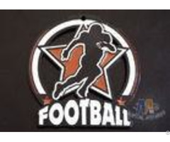 Matt Black Plating Custom Football Glow In The Dark Medals Hallowmas Gifts For Kids Oem Available