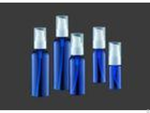 Solid Color Custom Cosmetic Packaging 15ml Round Small Lotion Pump Bottle