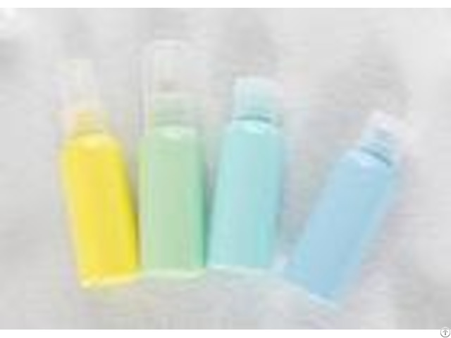 Plastic Pet Cosmetic Travel Kit 30ml 50ml Oem With Pump Sprayer Screw Cap