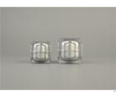 Plastic Custom Small Cosmetic Cream Jars Acrylic With Hot Stamping 30g 50g