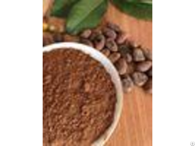 Dark Brown Unsweetened Alkalized Cocoa Powder Mild Flavor Easy To Dissolve In Liquids