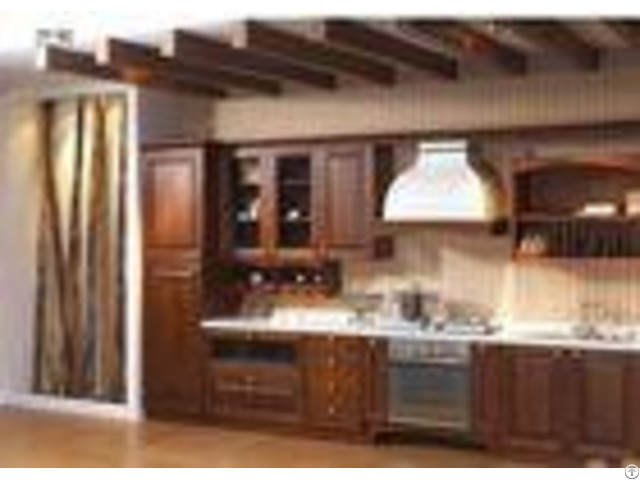 Modern High End Kitchen Cabinets Mdf Plywood Solid Wood Door And Drawer Material