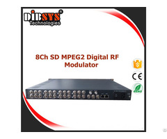 Broadcast 8 Mpeg2 Digital Video Modulator