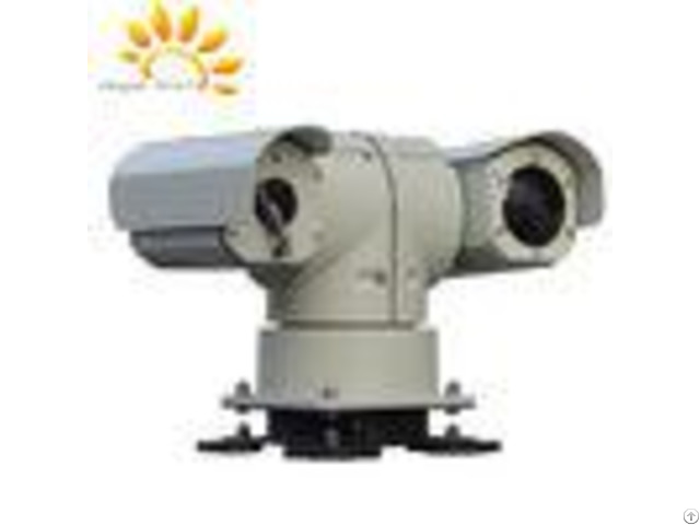 Ptz Monitoring Long Range Vehicle Mounted Dual Thermal Imaging Camera