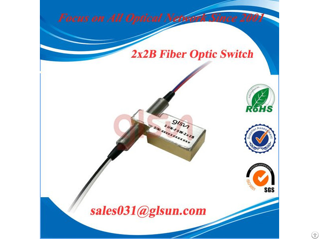 Glsun 2x2b Optical Bypass Switch