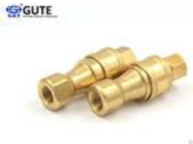 Bidirectional Flow Brass Quick Coupler 3 4 Inch Kzd 06 With Locking Ball System