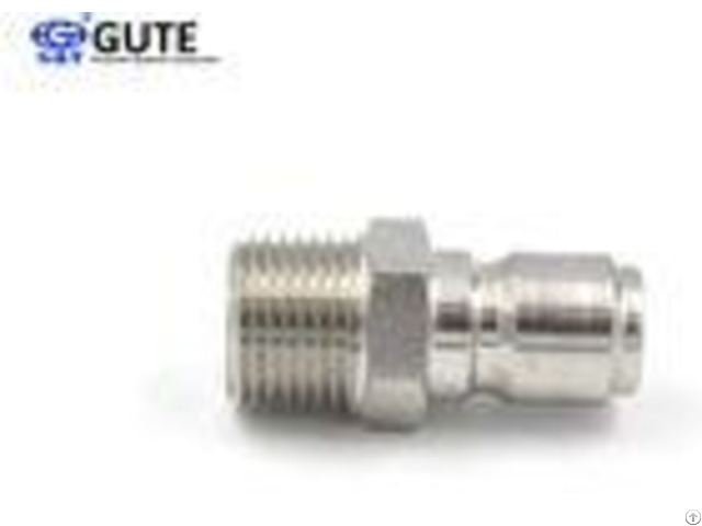 Stainless Steel Straight Through Coupler Gt K1 08 1 Inch For High Pressure Water