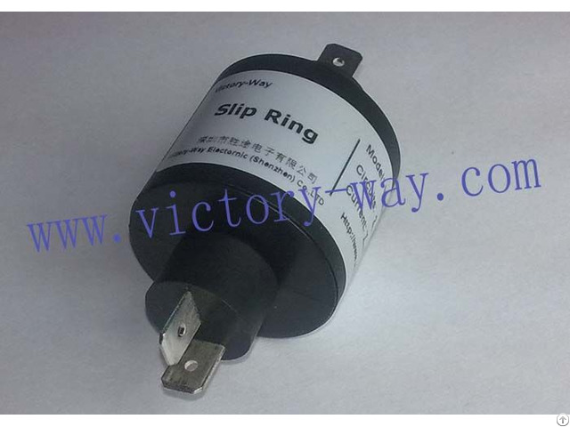 Double Channels High Current Slip Ring