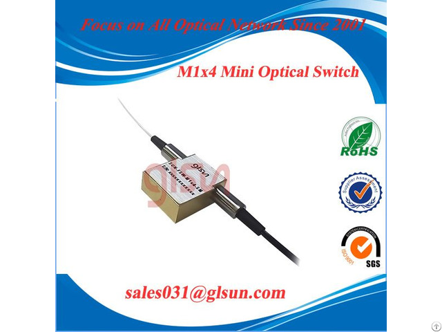 M1x3 M1x4 Mini Fiber Optic Switch