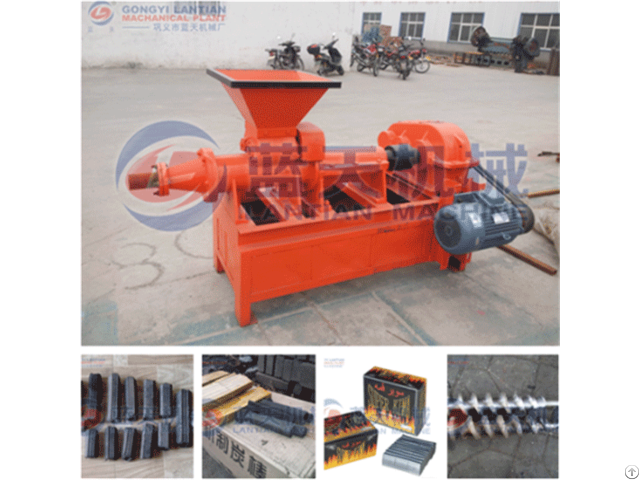 Silver Charcoal Extruder Machine