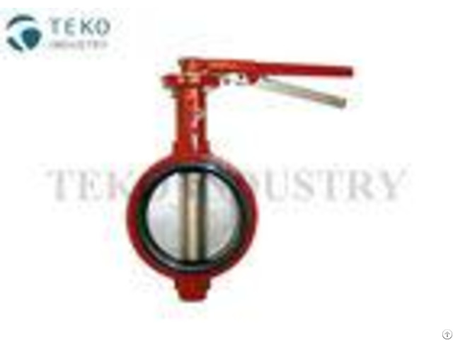 Bubble Seal Rubber Seat Api609 Butterfly Valve Iso7005 2 For Petrochemical Processing