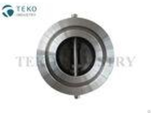 Stainless Steel Wafer Check Valve Vertical And Horizontal Installation Between Flanges