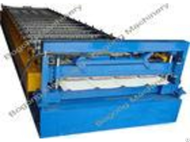 Trapezoidal Sheet Roof Panel Roll Forming Machine For Light Steel Construction