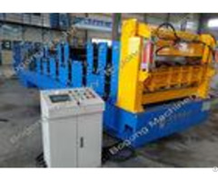 Corrugated Roof Custom Roll Forming Machine Dual Layer High Performance