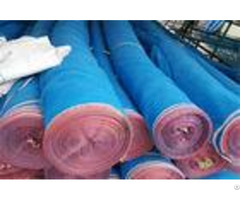 High Density Plastic Window Screen Polyethylene Blue Flat Woven