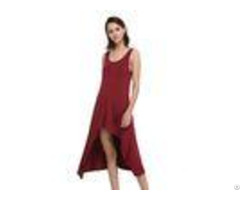 Funky Womens Casual Summer Dresses Hi Low Tank Midi Beach Dress Soft Handfeel