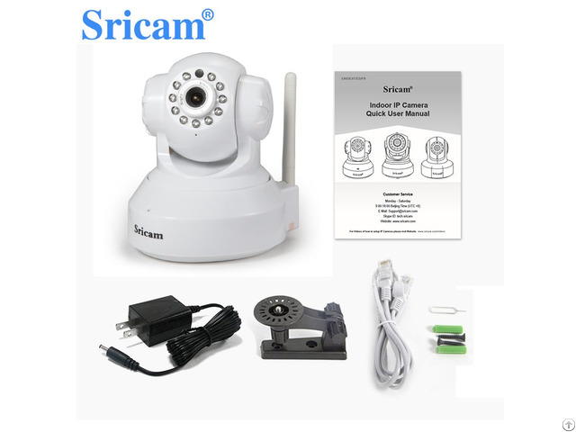 Sricam Sp005 P2p 720p Onvif Sd Card Indoor Ip Camera