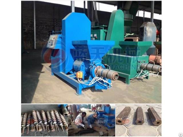 Corn Cob Briquette Machine