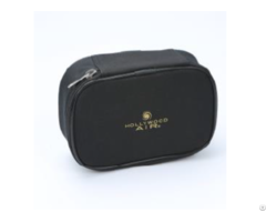 Black Oblong Shape Cosmetic Bag