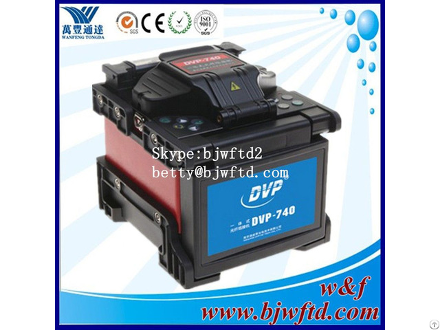 Fiber Optic Equipment Fusion Splicer Dvp 740