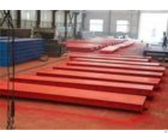 U Beam Girders Pit Type Weighbridge System Printer Load Cells Auto Tare Clearing