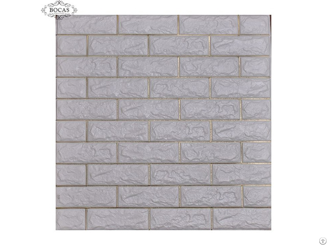 New Design 3d Brick Pattern Classical Nontoxic Room Decor Wall Stickers Covering Wallpanel