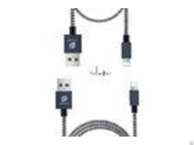 100cm 20cm Blue Iphone Lightning Cable Fast Charge Data Transfer Usb 2 0