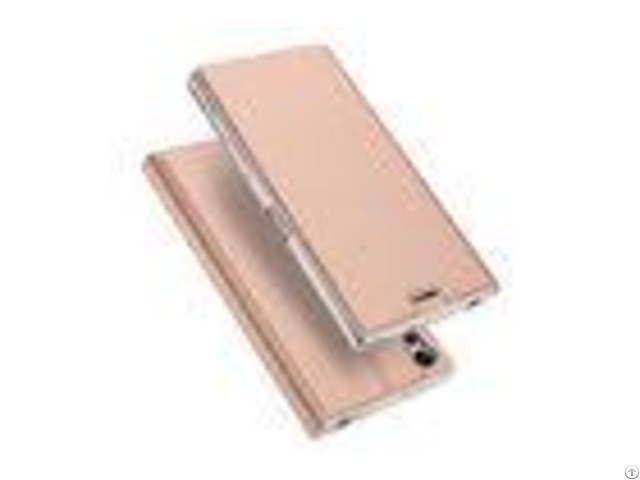 Personal Design Sony Phone Covers Xz Pu Leather Rose Gold Stand Function