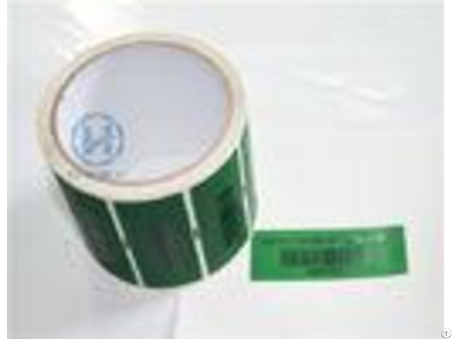 Multi Colors Printing Self Adhesive Security Labels For Many Printer