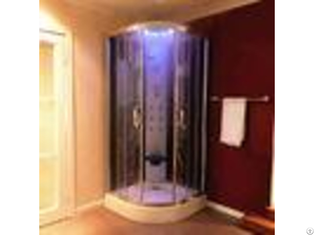 Multi Function Massage Steam Shower Bath Cabin Mirror Glass Back Wall