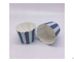 Disposable Baking Cupcakes Paper Cups Striped Cupcake Wrapperscustomized Pattern