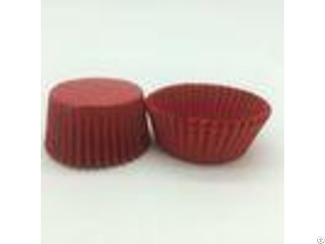 Rose Red Paper Cupcake Liners Muffin Cups Celebration Mini Cakes For Party Weddings