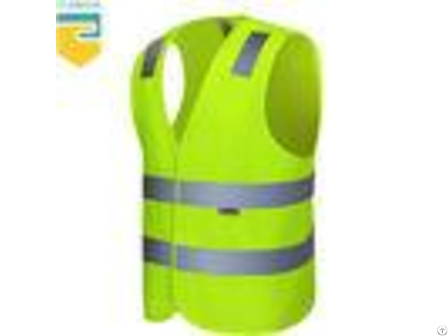 Non Toxic Yellow Reflective Vestbreathe Freely Suit For High Temperature Place