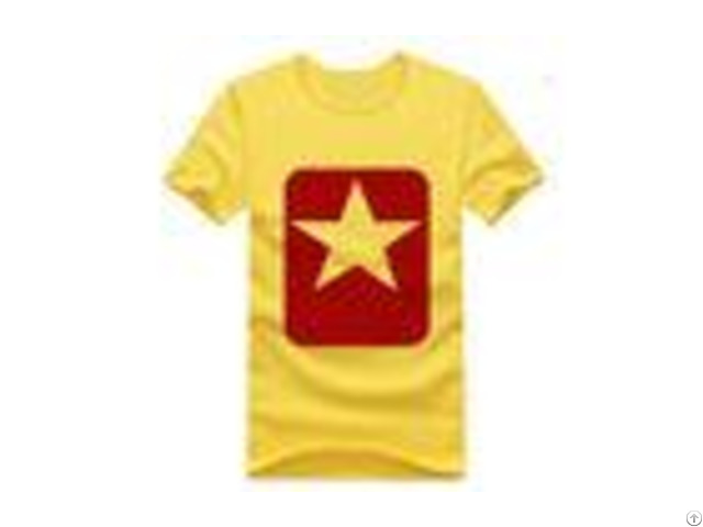 Various Colors Casual Wear T Shirts Classic Double Pressure Close Stitching Hem