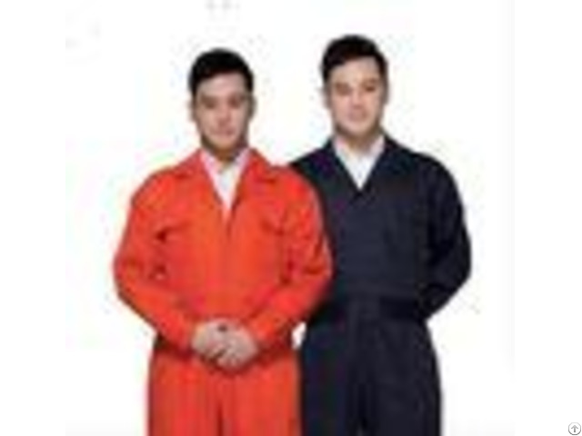 High Visibility Flame Retardant Insulated Coveralls With 80 Percent Polyester 20 Percent Cotton