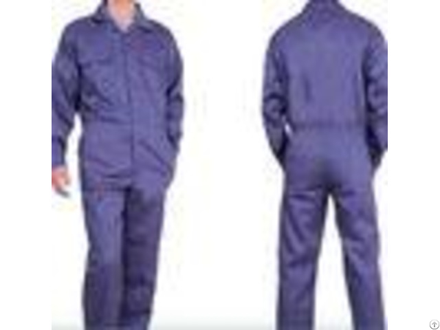Mens Summer Flame Retardant Insulated Coveralls Dark Blue Tc Twill Midleweight