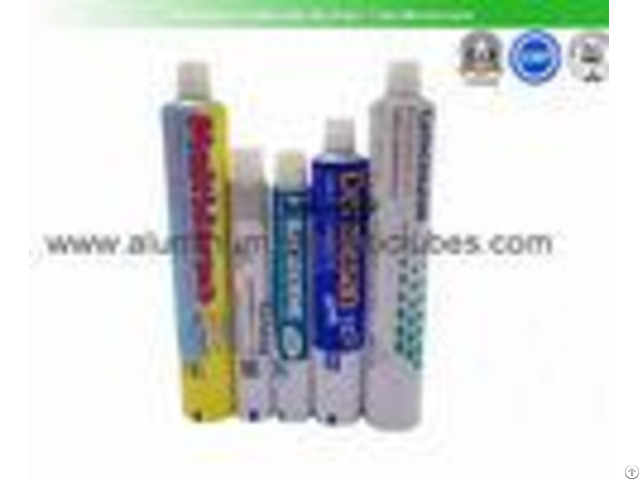 High End Pharmaceutical Aluminum Tubes Waterproof Squeeze Tube Packaging