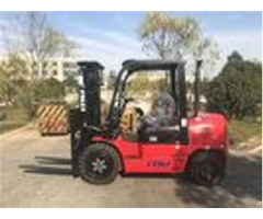 3oookg Capacity Diesel Forklift Truck Automatic Transmission 3m Lifting Height