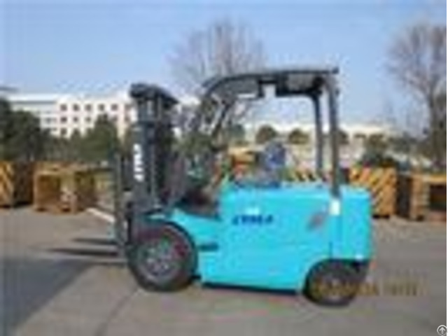 Fb30 3 Ton Four Wheel Electric Forklift Truck For Loading And Unloading Cargo