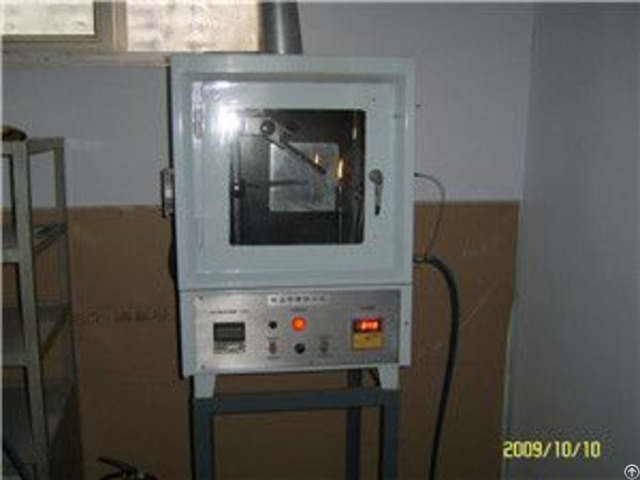 Flame Propagation Characteristics Test Device