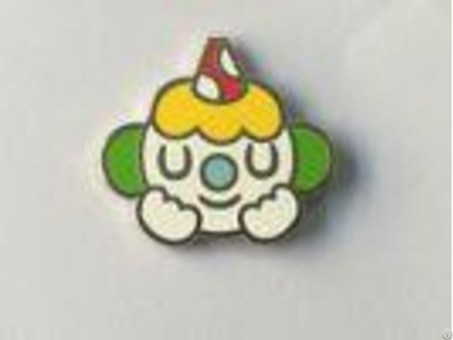 Cartoon Cute Imitation Hard Enamel Pins Nickle Plating For Decoration Customized