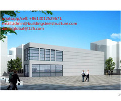 Structural Steel Frame Car Showroom Design Factory