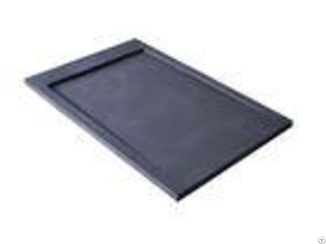 Custom Base Marbletrend Shower Tray Stone Resin Material With 60cm Siphon Cover