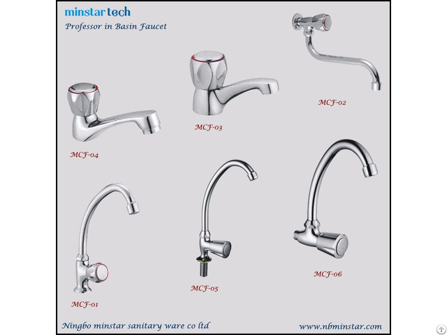 Bulk Production Vendor Public Places Single Handle Easy Useage Brass Sink Faucet