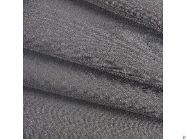 74 Percent Rayon 22 Percent Nylon 4 Percent Spandex 10s Black Twill Begline Woven Fabric